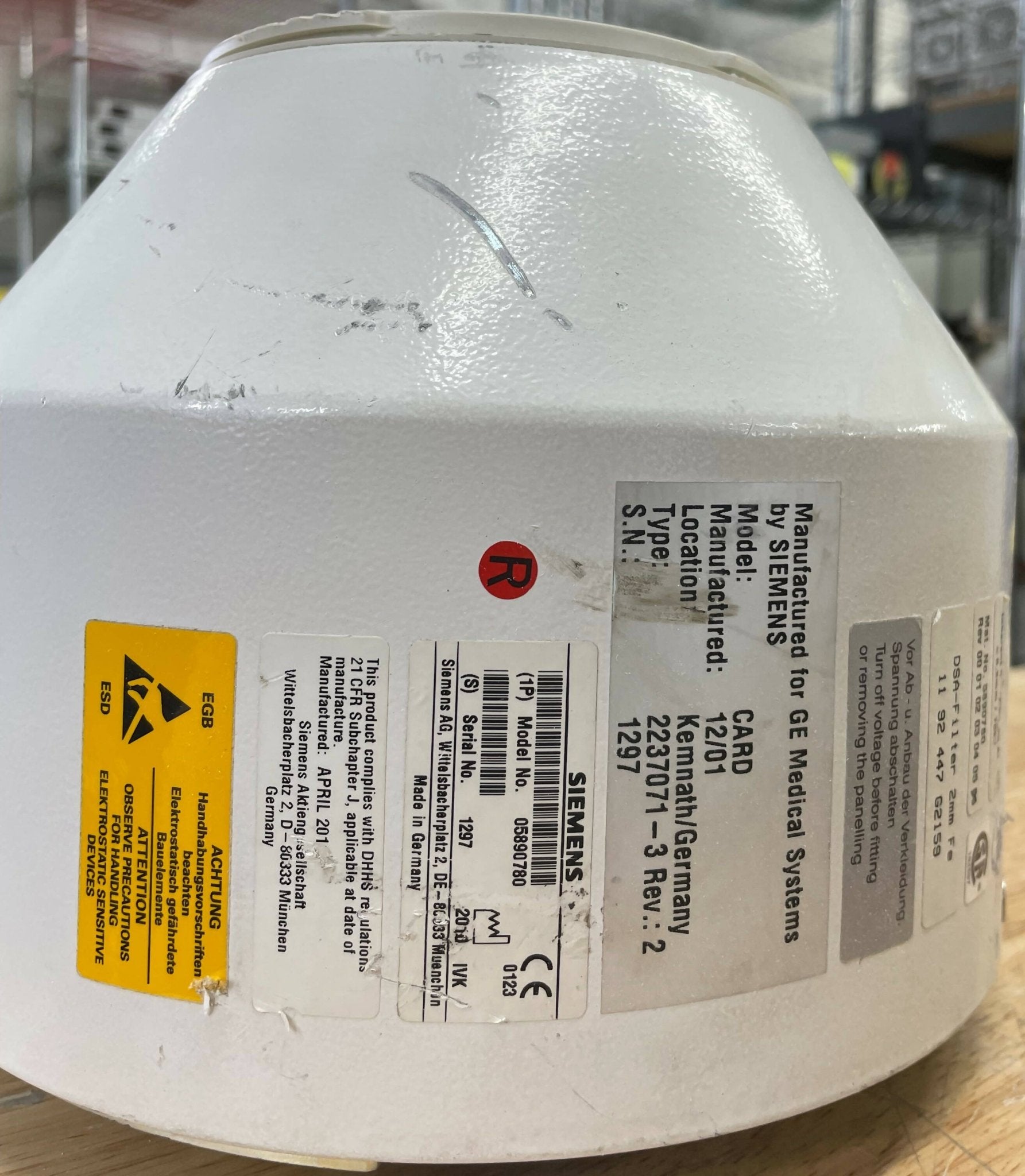 Collimator (05890780/5890780/2237071/-2/-3 Siemens