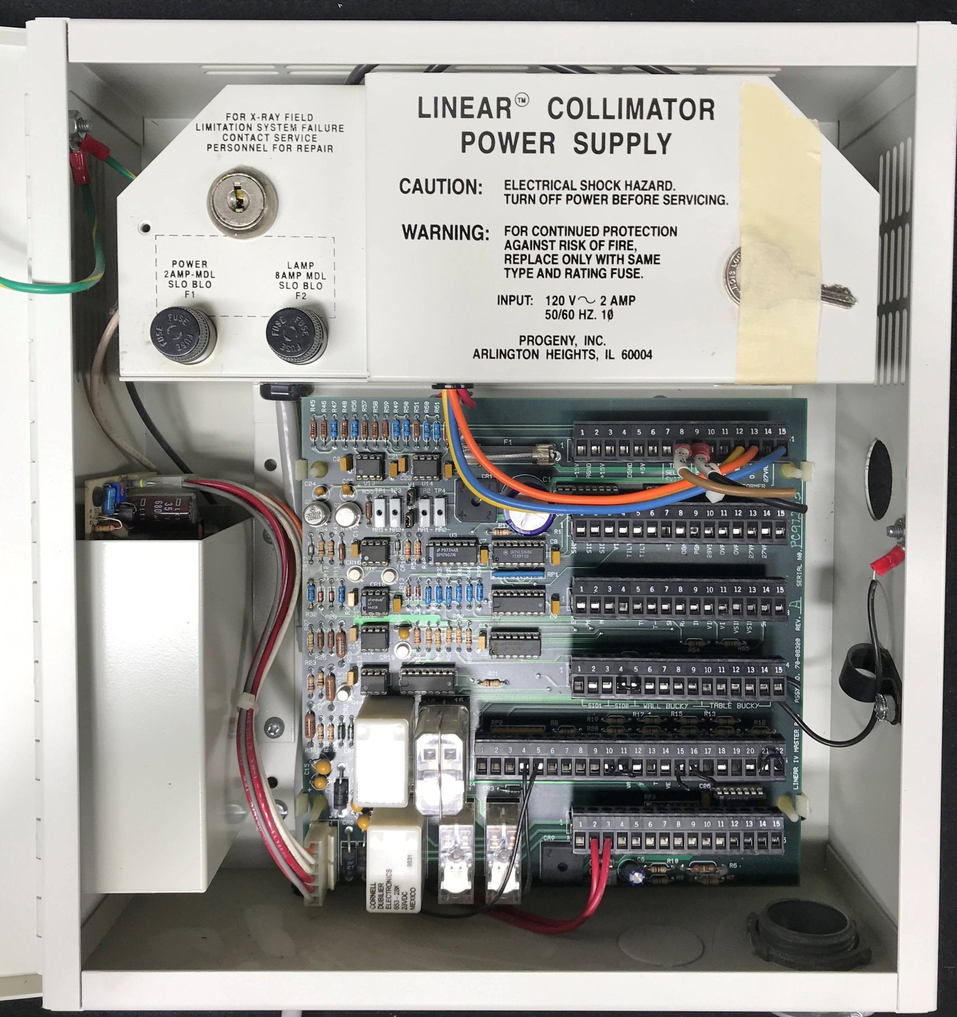 Collimator Power Supply Linear IV (70-20236 Progeny Inc.