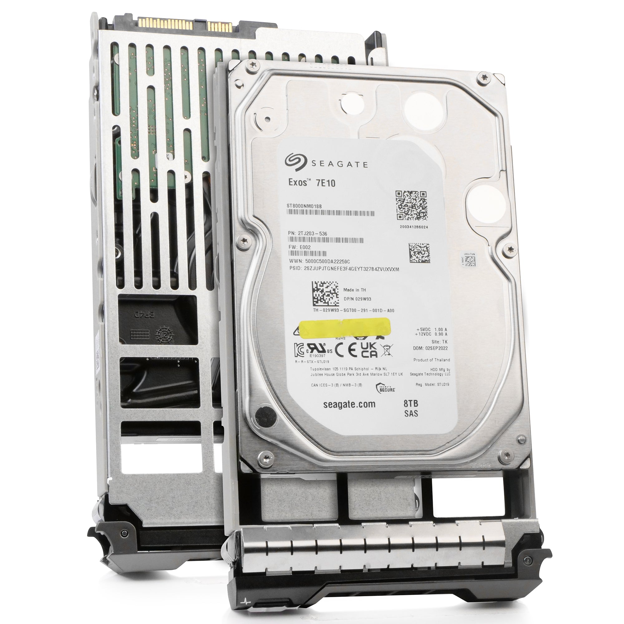 Dell G13 029W93 8TB 7.2K RPM SAS 12Gb/s 512e 256MB 3.5in HDD