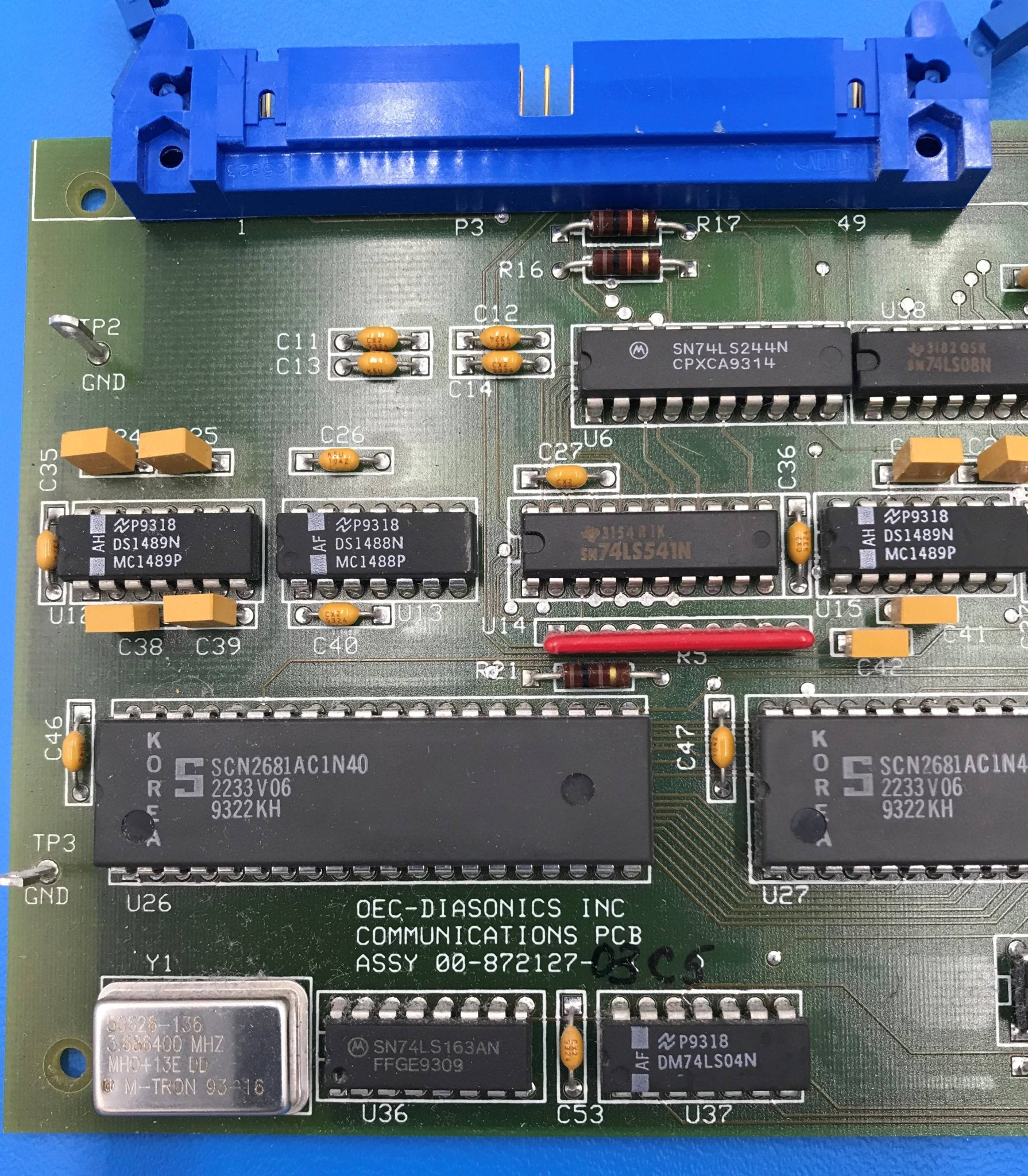Communications PCB (00-872127-03 OEC 9400