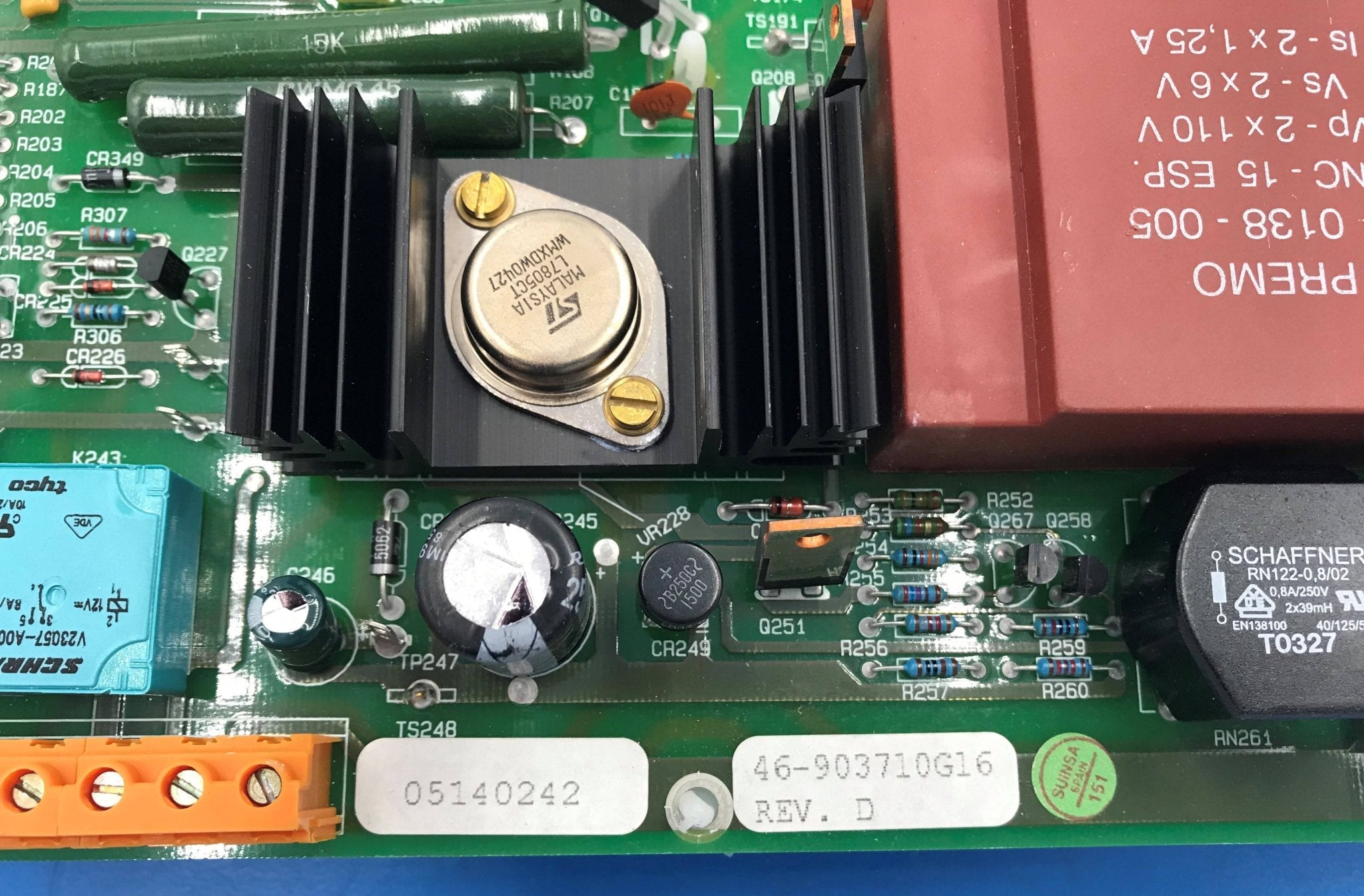 Control Module W/TIRC Brake Board (46-903710 G16 RevD/46-903708 G10 Rev GE