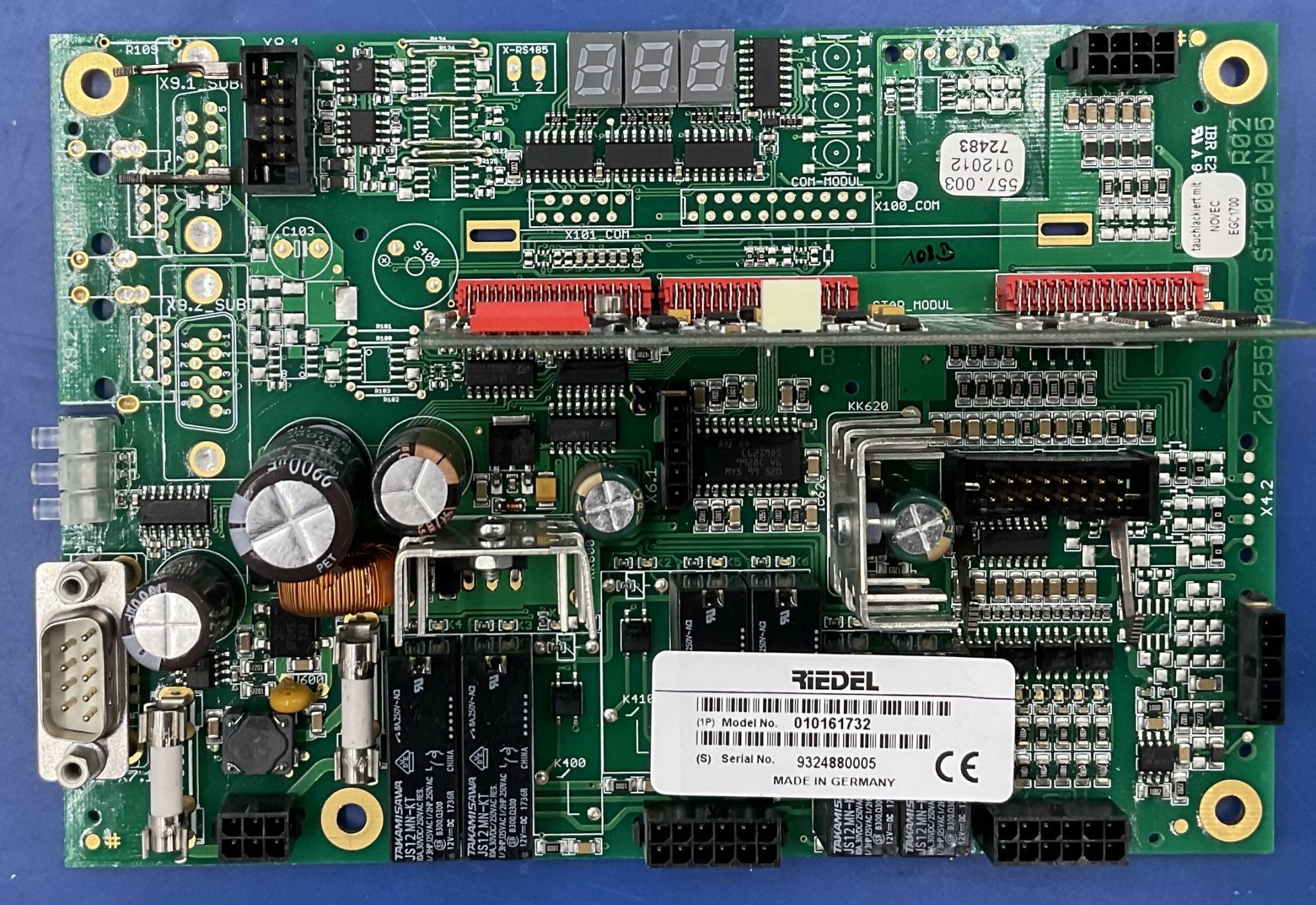 Siemens 10161732 - Control and Regulation PCB CT Board Front View | Alo Tech Solutions