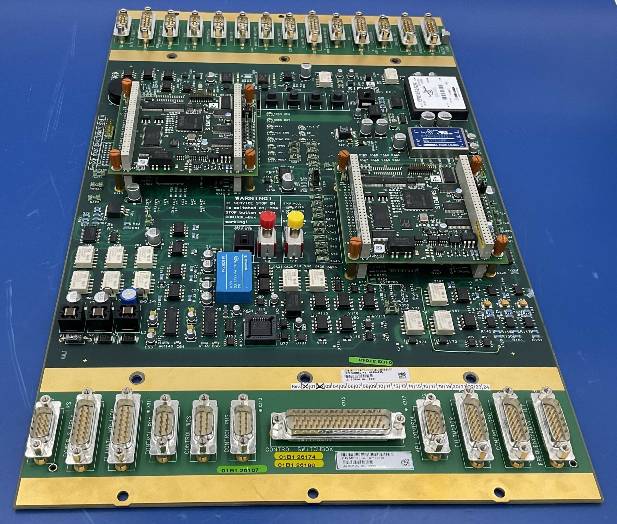 D301 MCU-RTC Board (08904935/7128619 Siemens CT