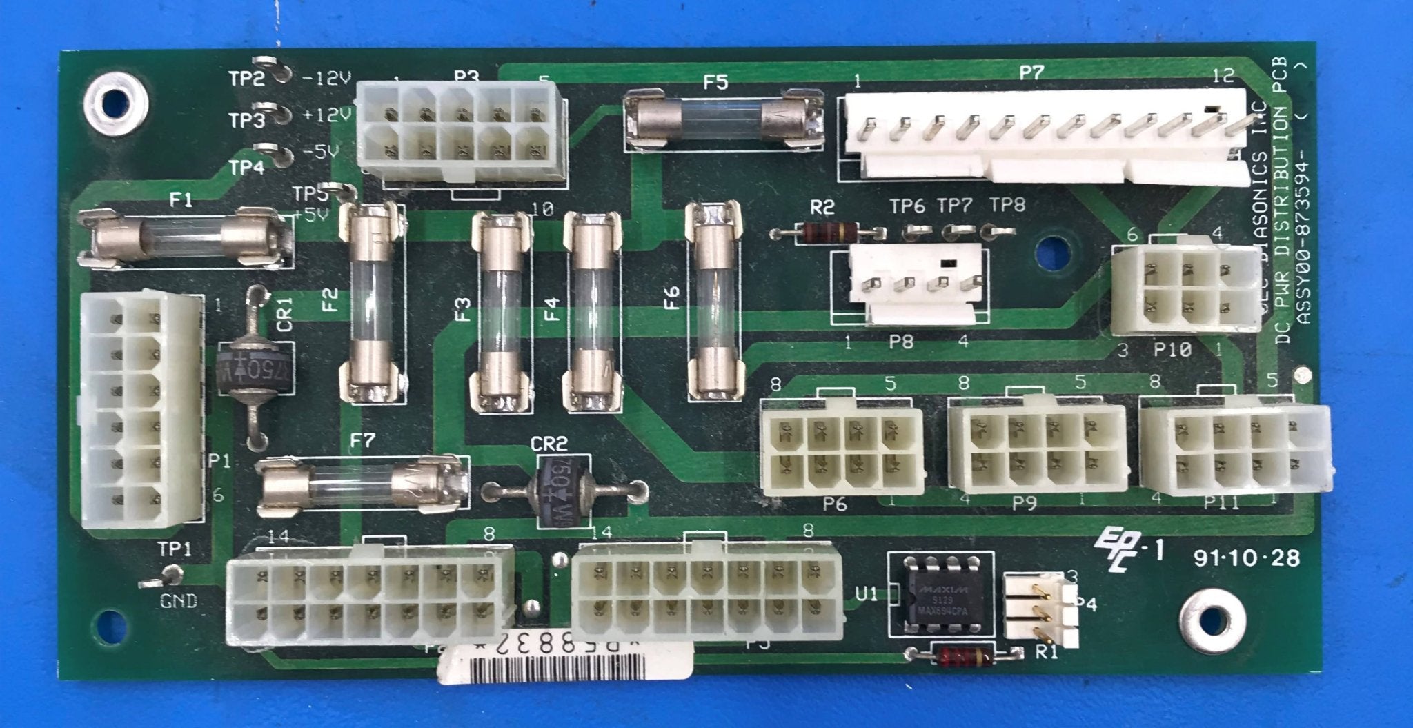 OEC 00-873594-02 - DC Power Distribution PCB C-Arm Front View | Alo Tech Solutions
