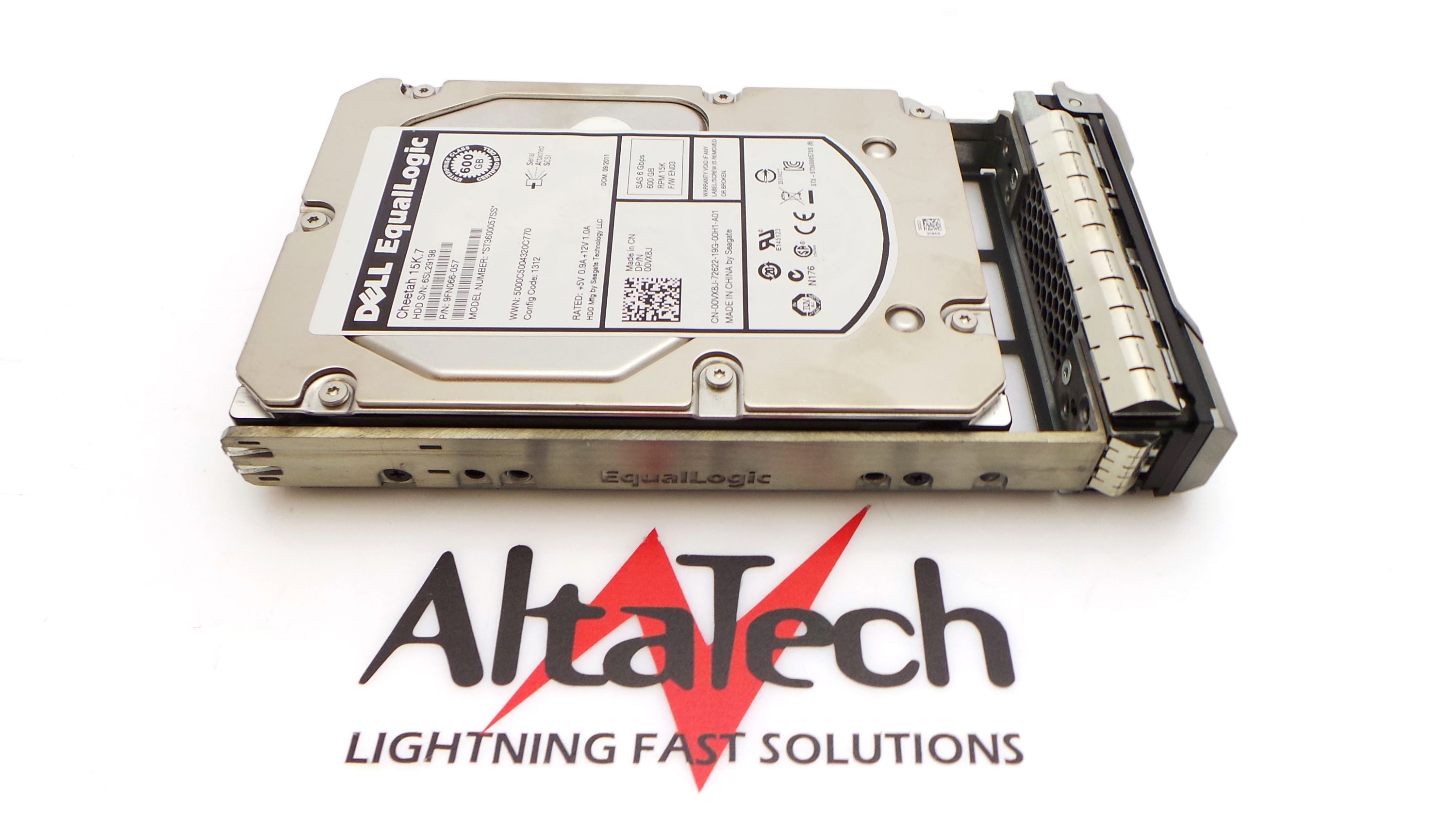 Dell 02R3X-EQL EqualLogic 600GB 15K 3.5" 6G