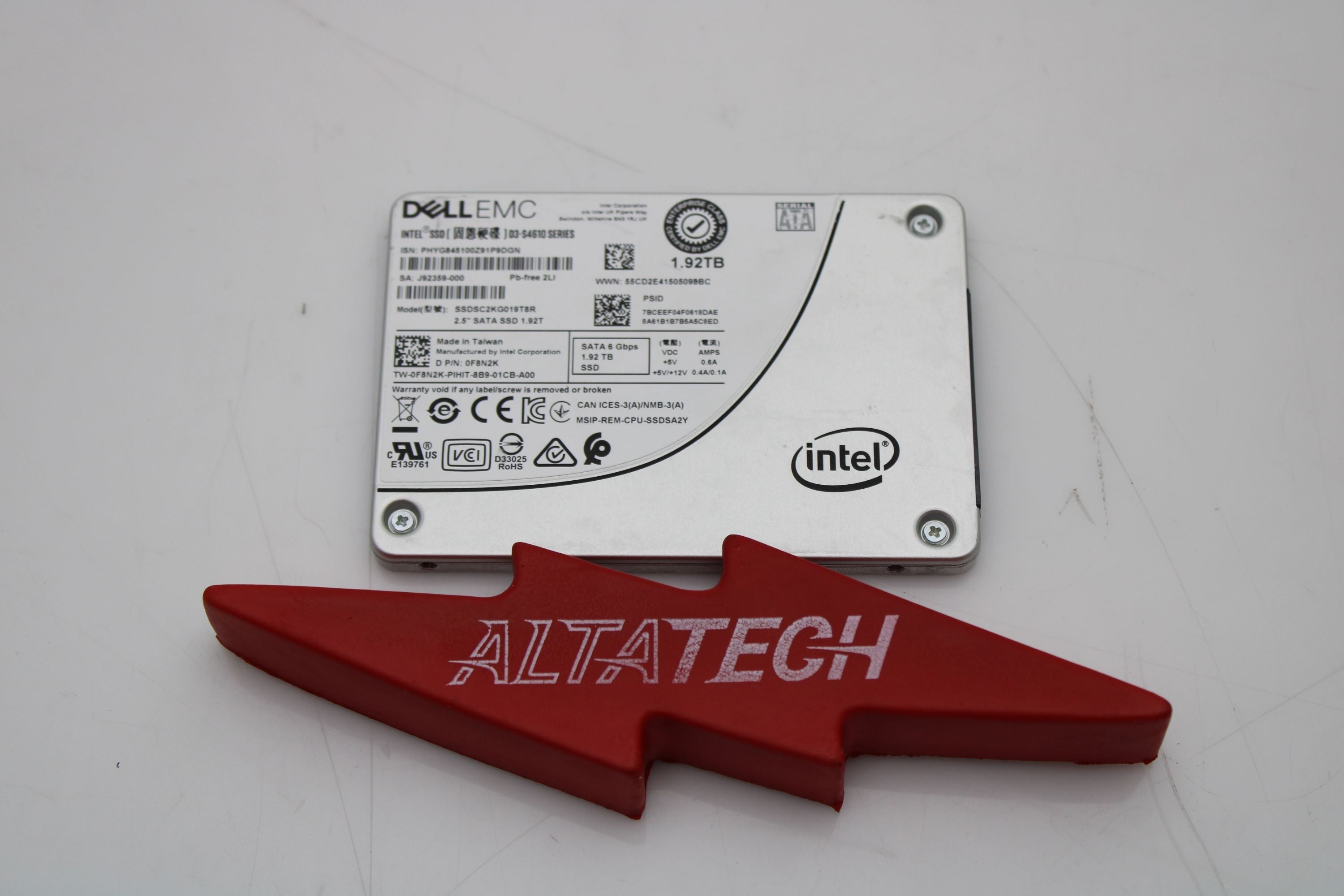 Dell 0F8N2K 1.92TB SSD SATA 2.5 6G MU S4610