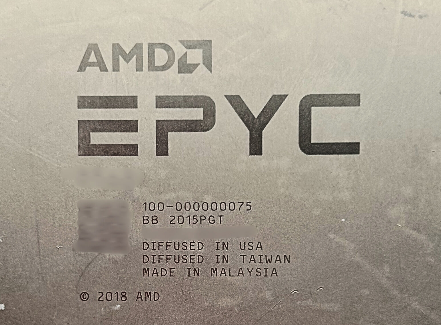 Dell 100-000000075 2.9GHZ/128MB/225W/32C EPYC 7542 ** DELL LOCKED **