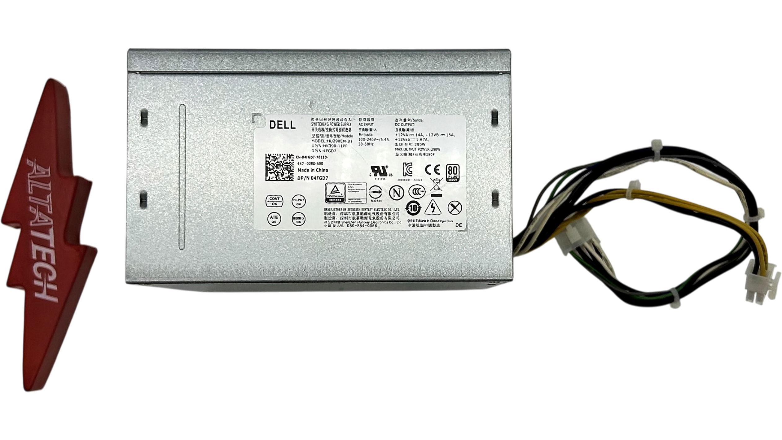 Dell 4FGD7 290W POWER OPT 7020 MT