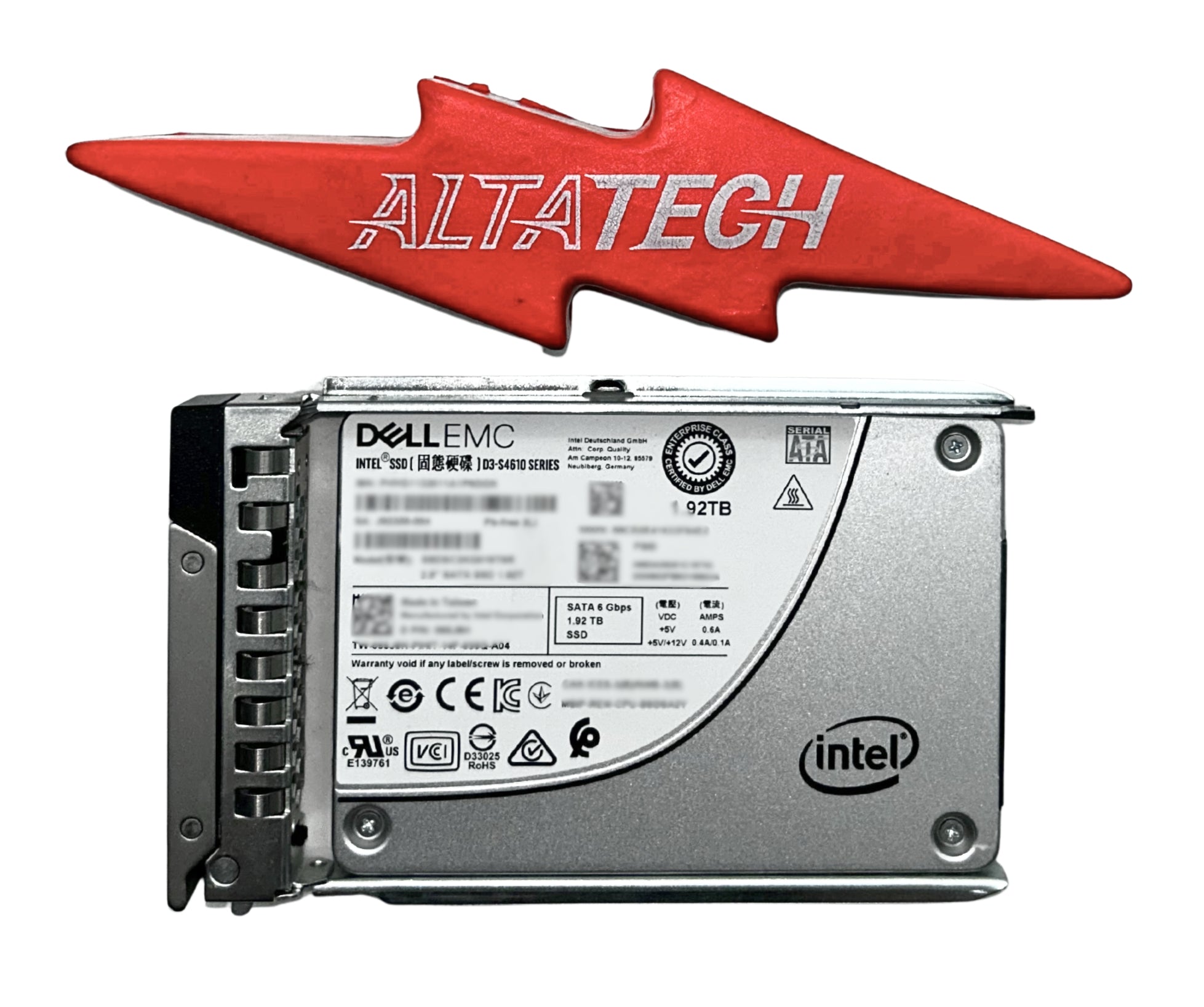 Dell 55J8H_NOB 1.92TB SSD SATA 2.5 6G MU S4610 SSDSC2KG019T8R