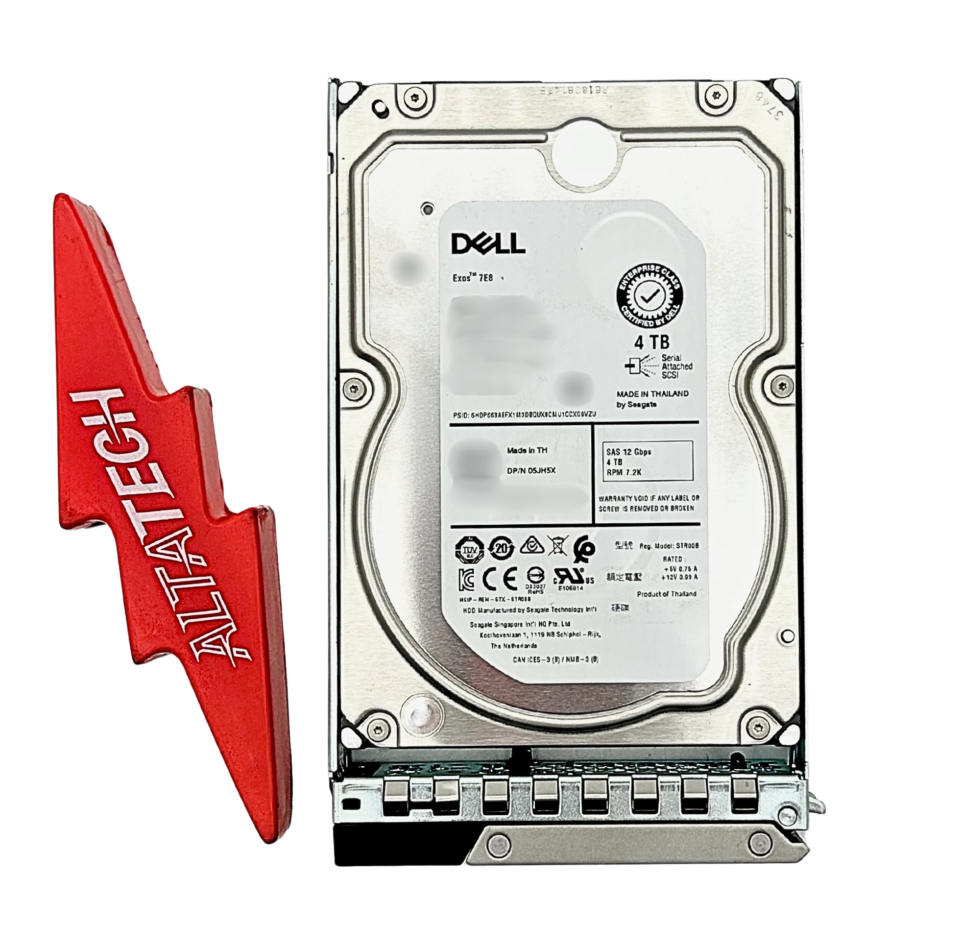 Dell 5JH5X 4TB 7.2K SAS 3.5 12G ST4000NM0295 / 2FS207-150