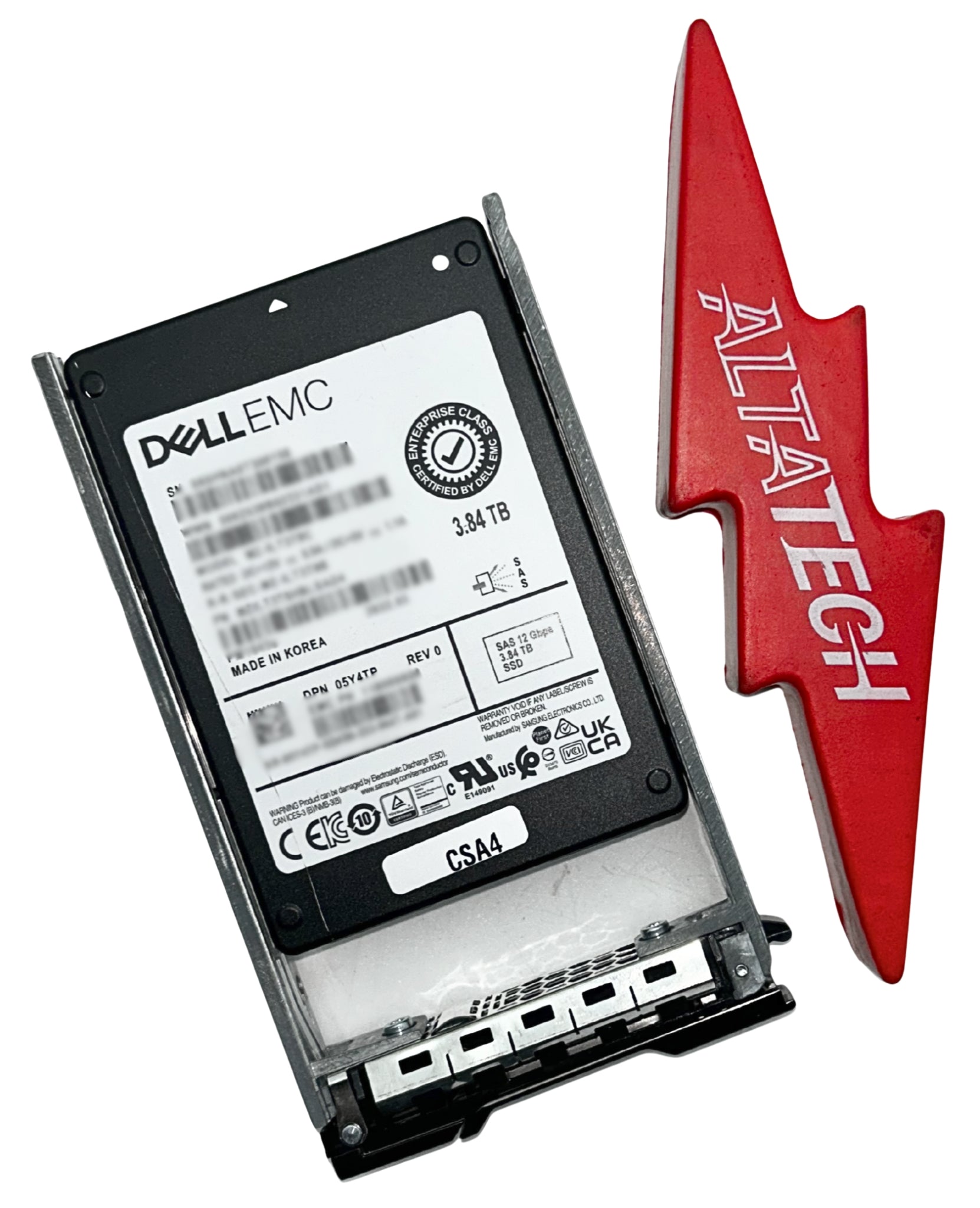 Dell 5Y4TP-CML 3.84TB SSD SAS 2.5 12G EP+ / EFW-CSA4