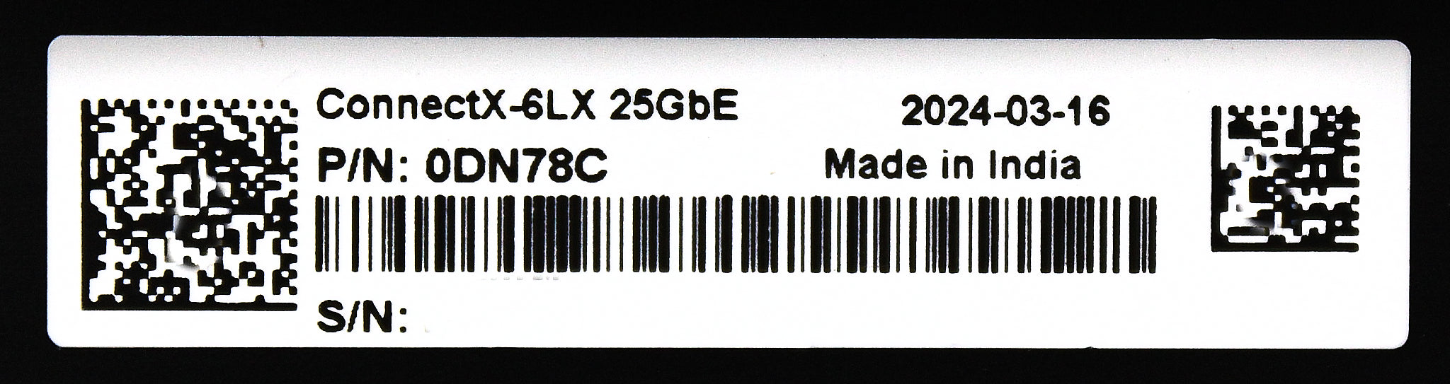 Dell DN78C MELLANOX CX6-LX 25G DP SFP28