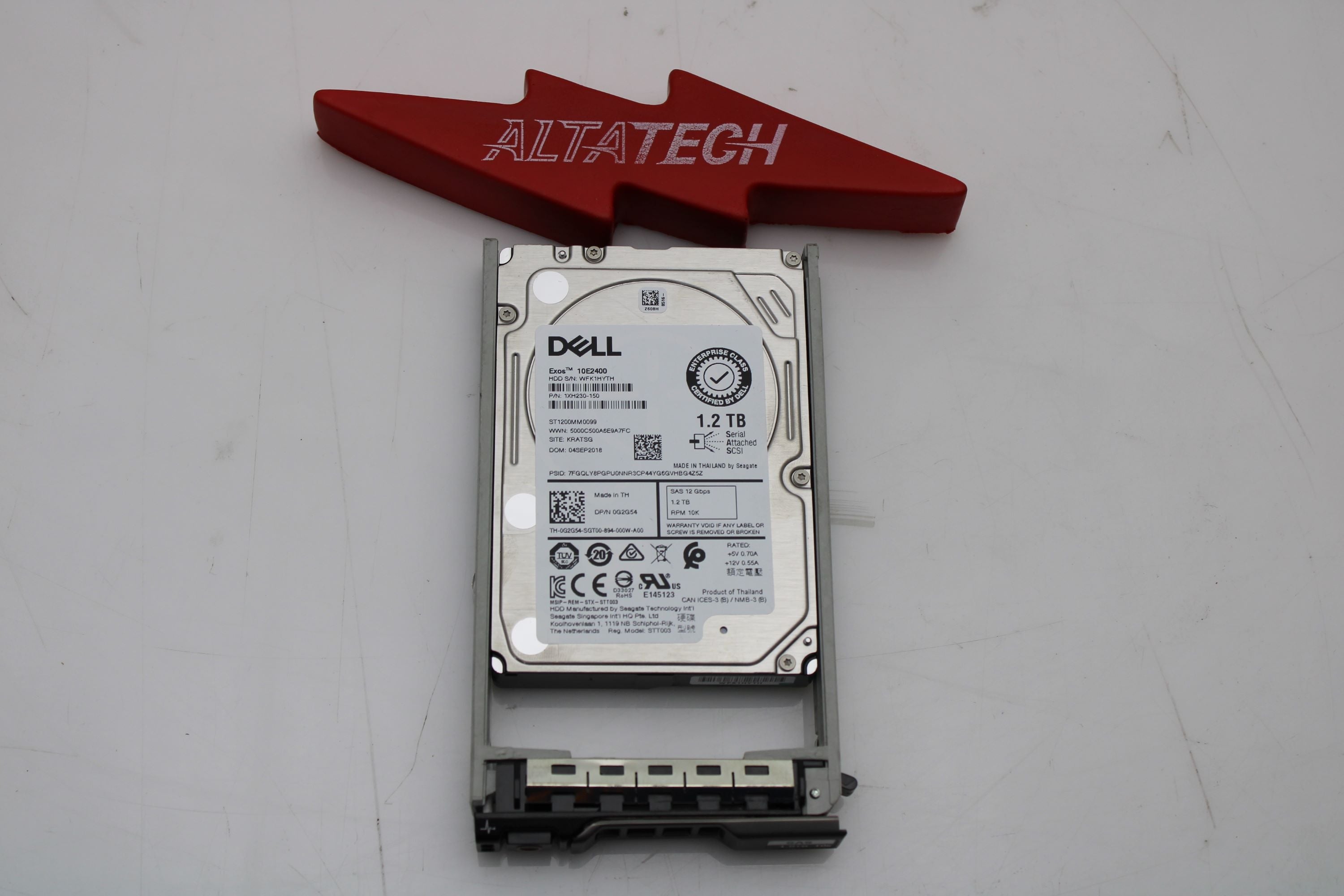 Dell G2G54 1.2TB SAS 2.5" 12G Hard Disk Drive