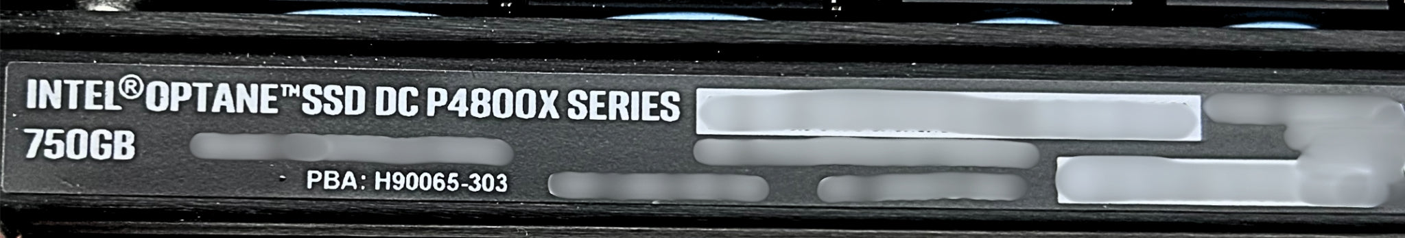 Dell H90065-303 PCIe 750GB Intel Optane SSD DC P4800X Series storage c