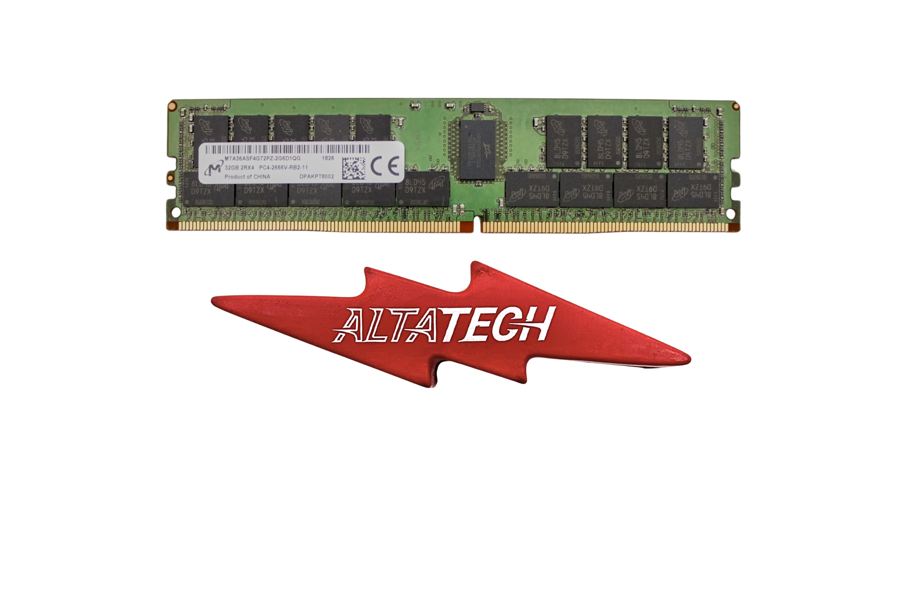 Dell MTA36ASF4G72PZ-2G6D1 32GB PC4-21300V DDR4-2666 2RX4 ECC