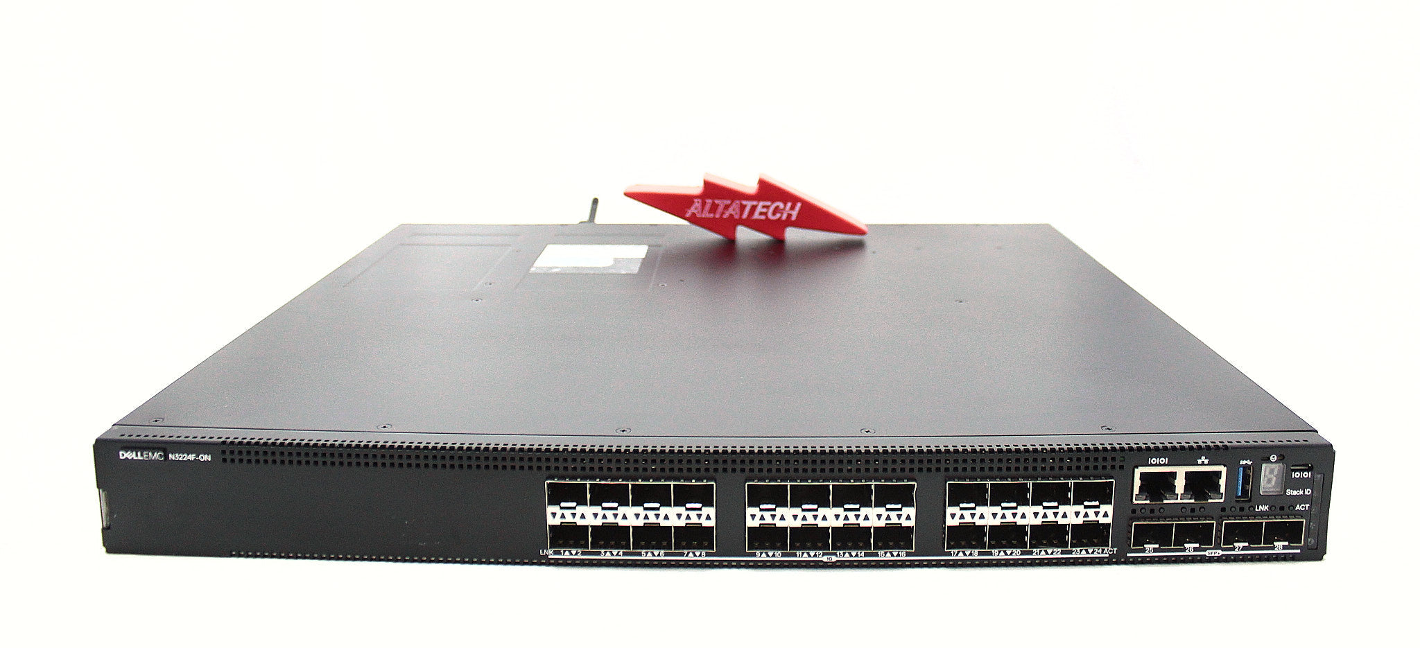 Dell N3224F-ON Dell N3224F-ON 24x1G SFP+ 4x10G SFP+ 2x100G QSFP28 1xAC