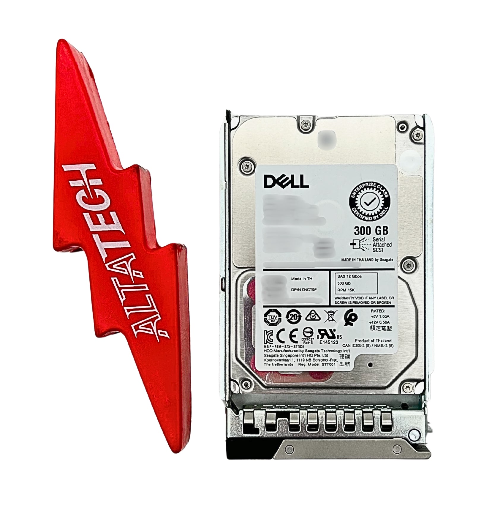 Dell NCT9F 300GB 15K SAS 2.5 12G HDD
