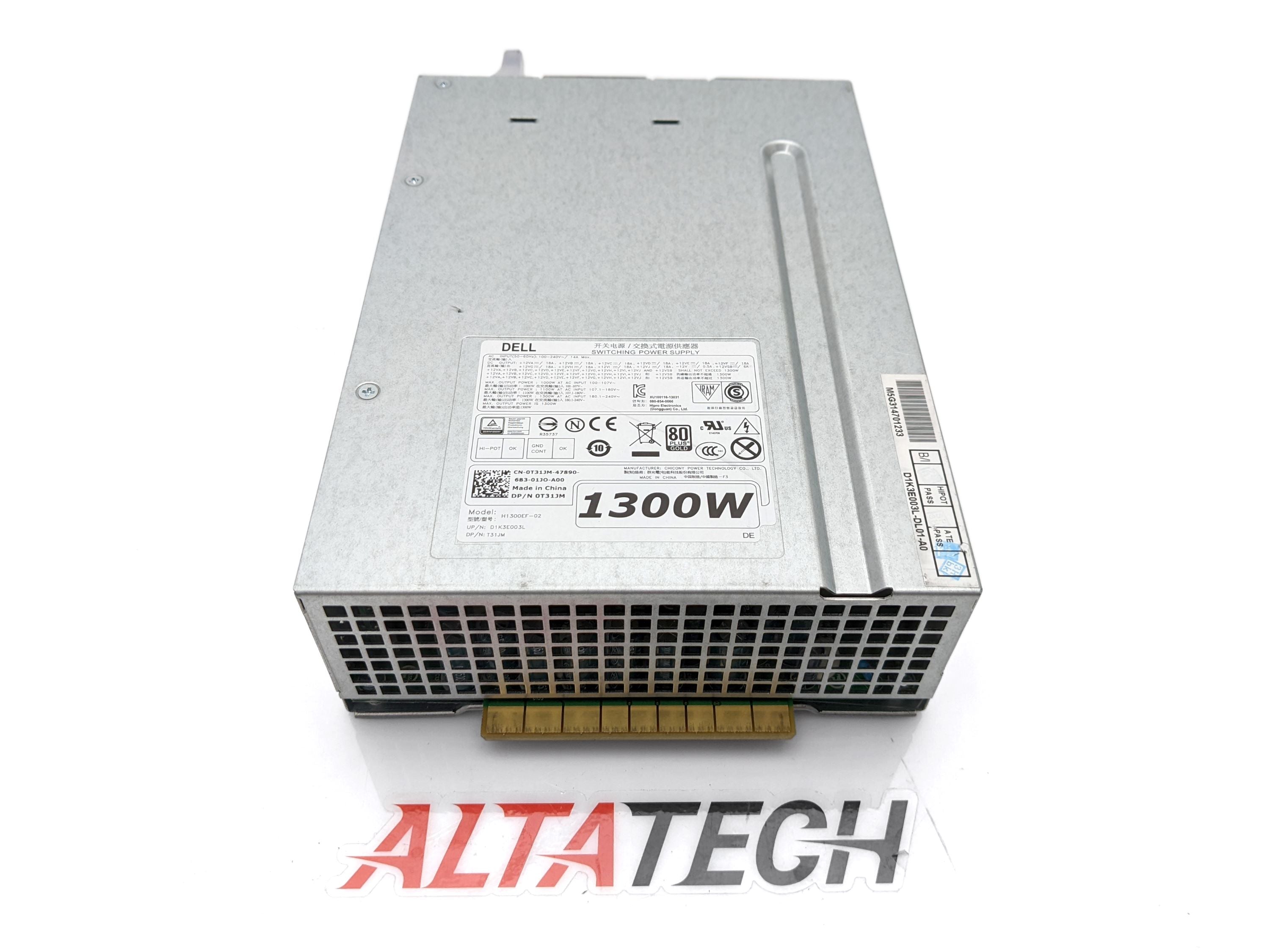 Dell 0T31JM 1300W Power Supply Unit, PSU for Precision T7910 Workstati