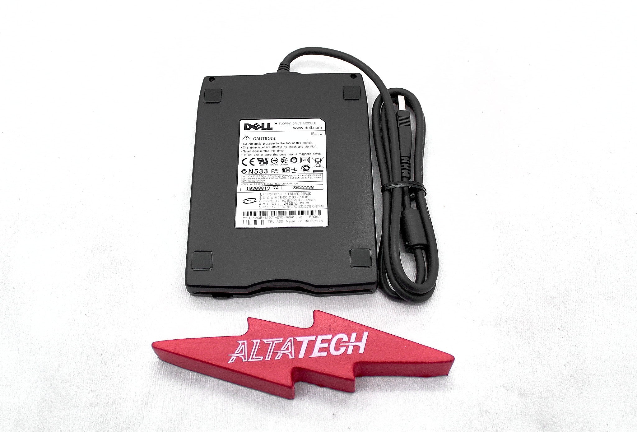 Dell W8805 1.44MB External Floppy Drive