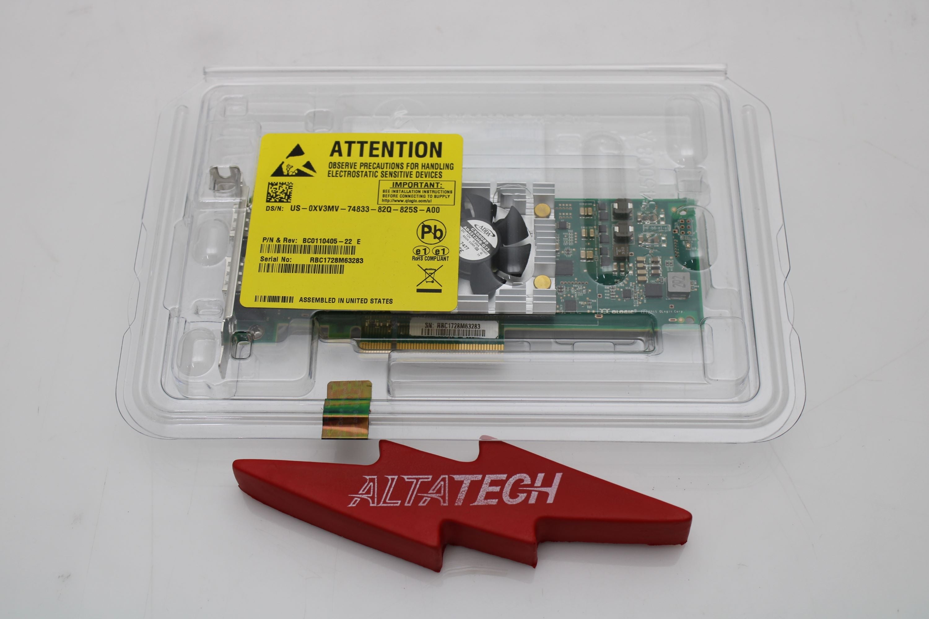 Dell XV3MV_NEW QLogic QL45212 DP 25G SFP+ PCI-E LP