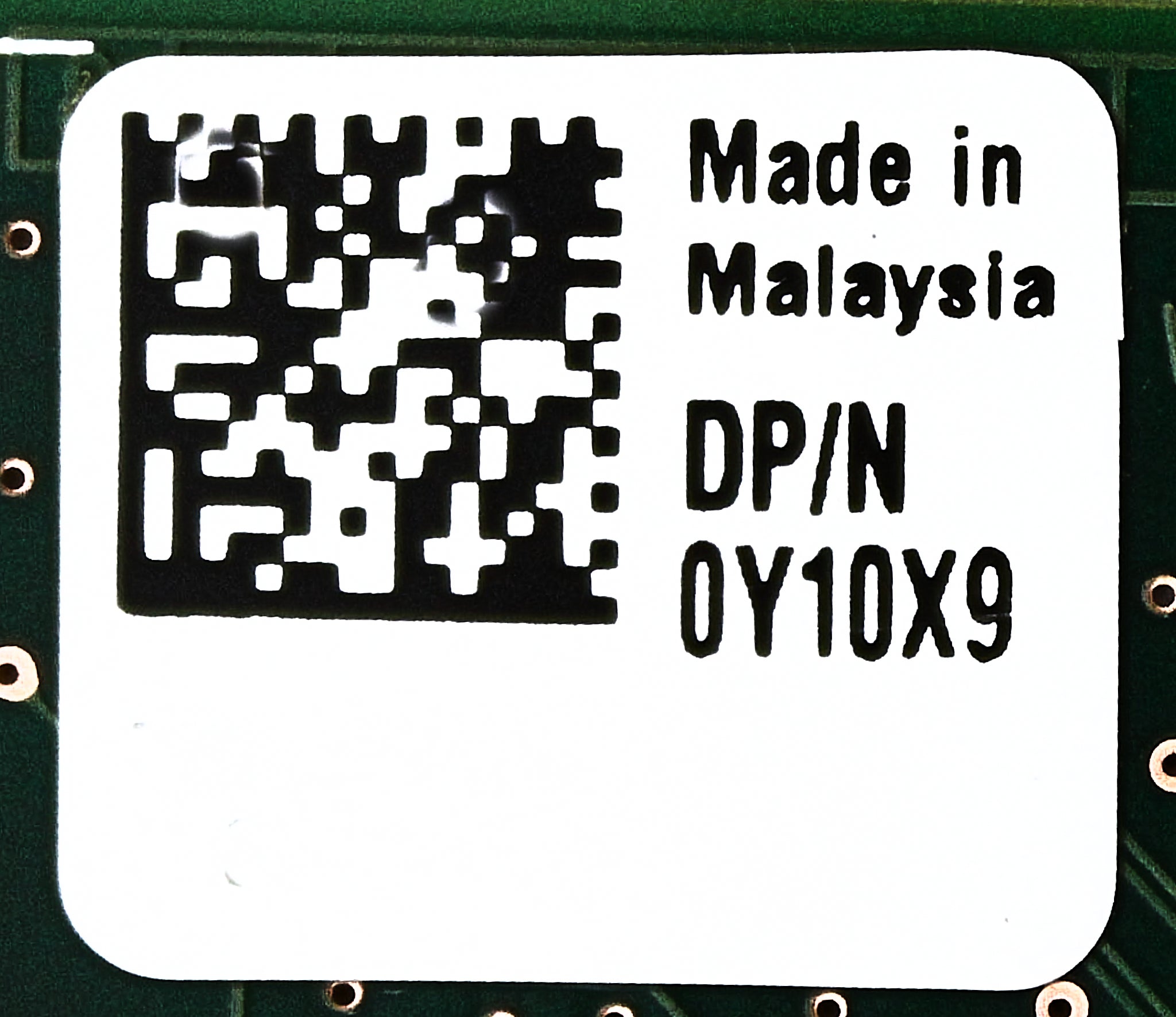Dell Y10X9 Intel I350-T4 QP 4P 1G