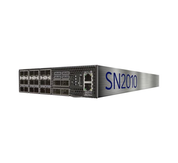 MSN2010-CB2F3C - Mellanox Spectrum SN2010 Series 18-Ports 25GbE SFP28 and 4-Ports 100GbE QSFP28 1U