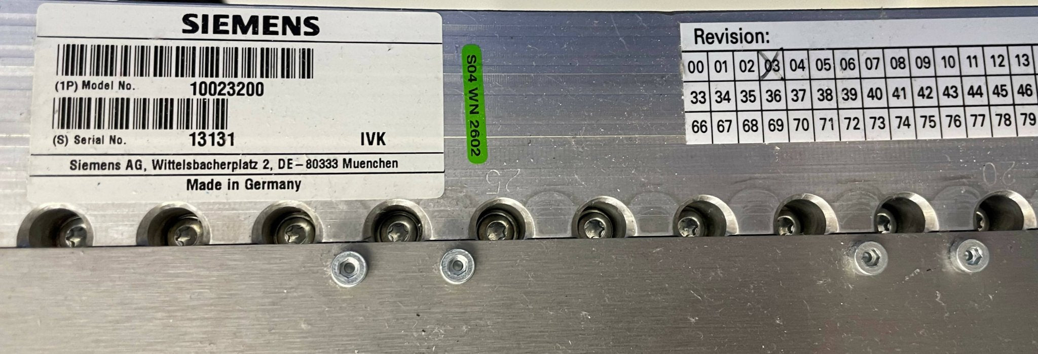 DMS P46C-M4 DETECTOR (10023200/10186180 SIEMENS