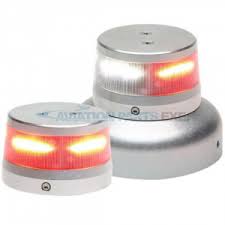 WAT LED Red Beacon with IR 3.75" base