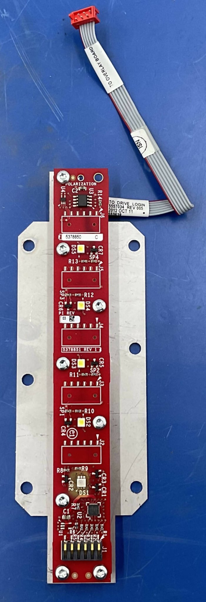 DRIVE LOGIN ACTIVE BOARD (5378850 C/5378851 REV 1 GE