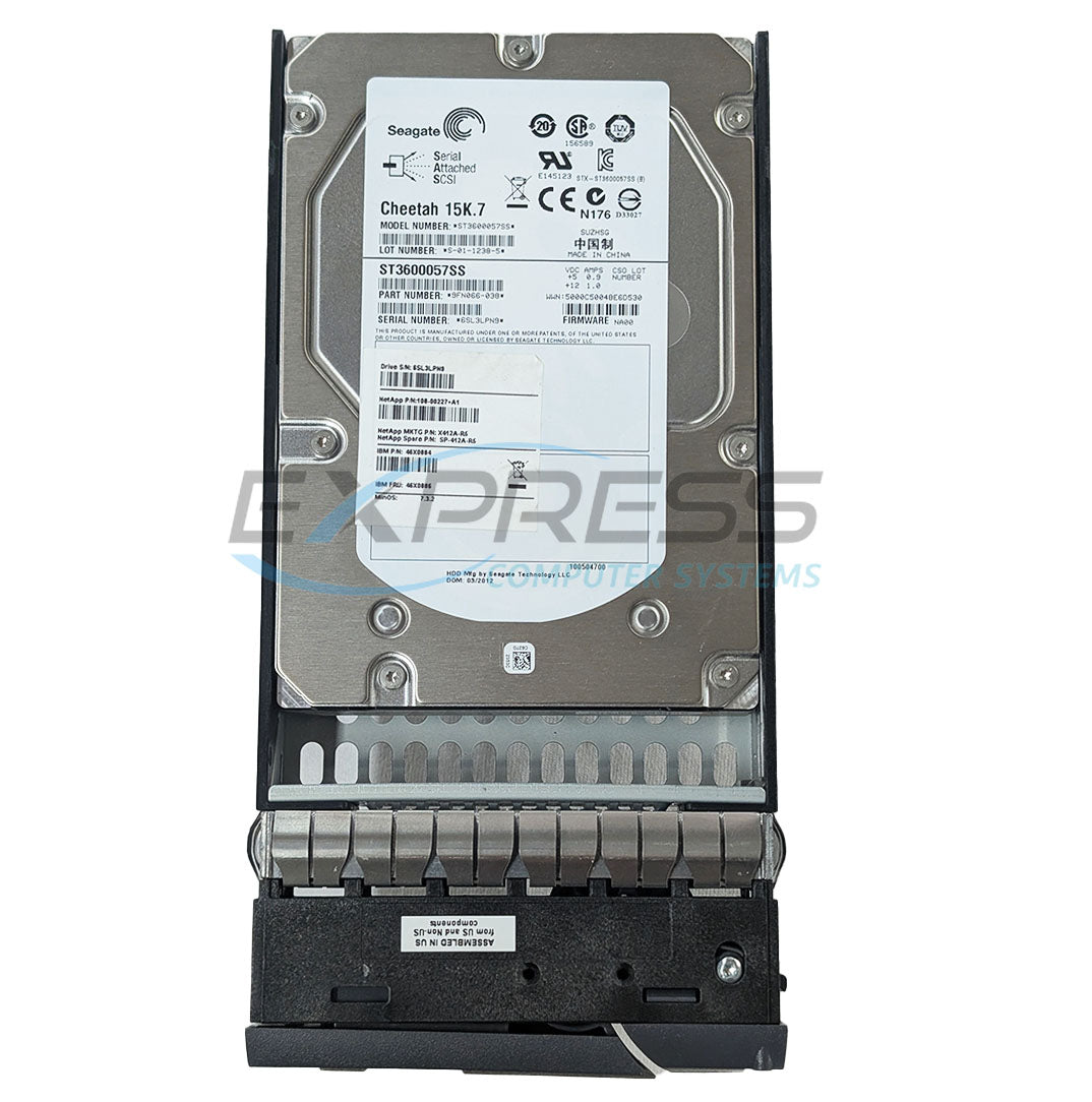 Netapp 3.5" 600GB 10K SAS 6Gbps HDD (108-00266) | SP-487A-R6