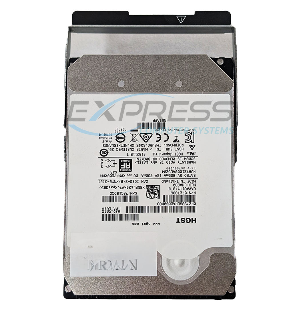 Netapp 3.5" 1.8TB 10K SAS 12Gbps HDD (108-00828) | SP-E4123B