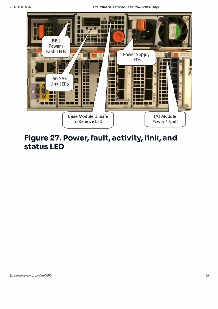 EMC 078-000-132 - EMC VNX Batteri Backup Unit (Lithium)