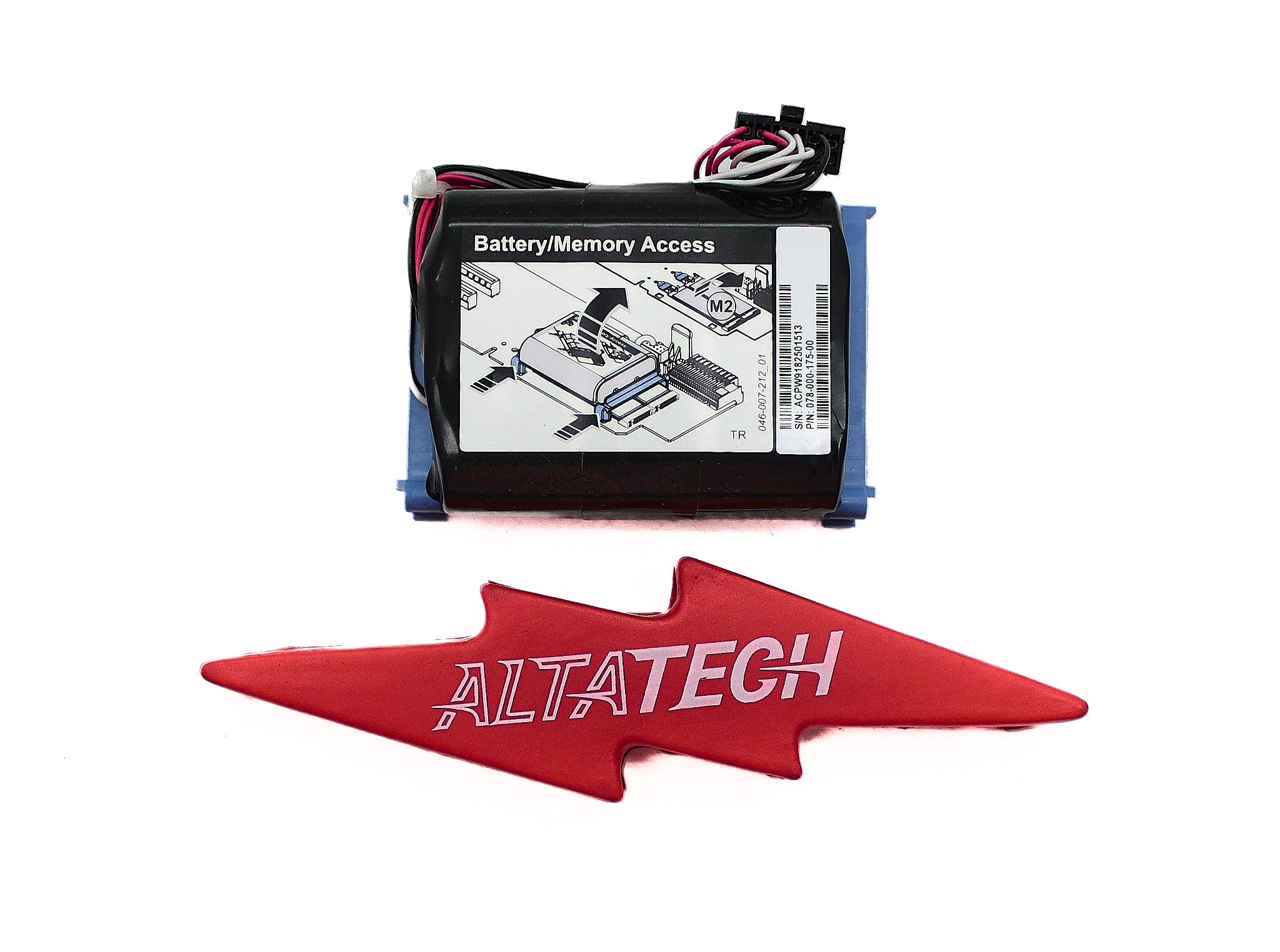 EMC 078-000-175-00 BATTERY ASSY, H500/H600/A200