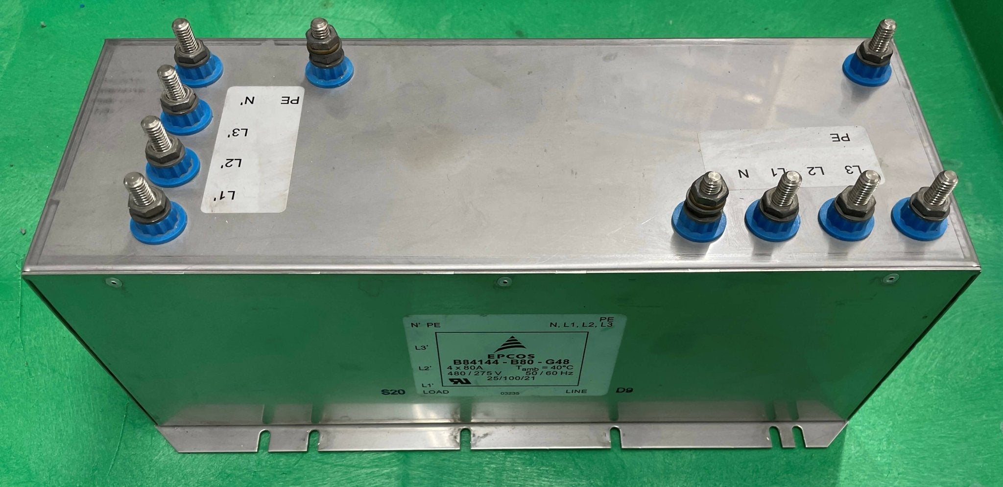 EMI LINE FILTER EPCOS (B84144-B80-G48 SIEMENS