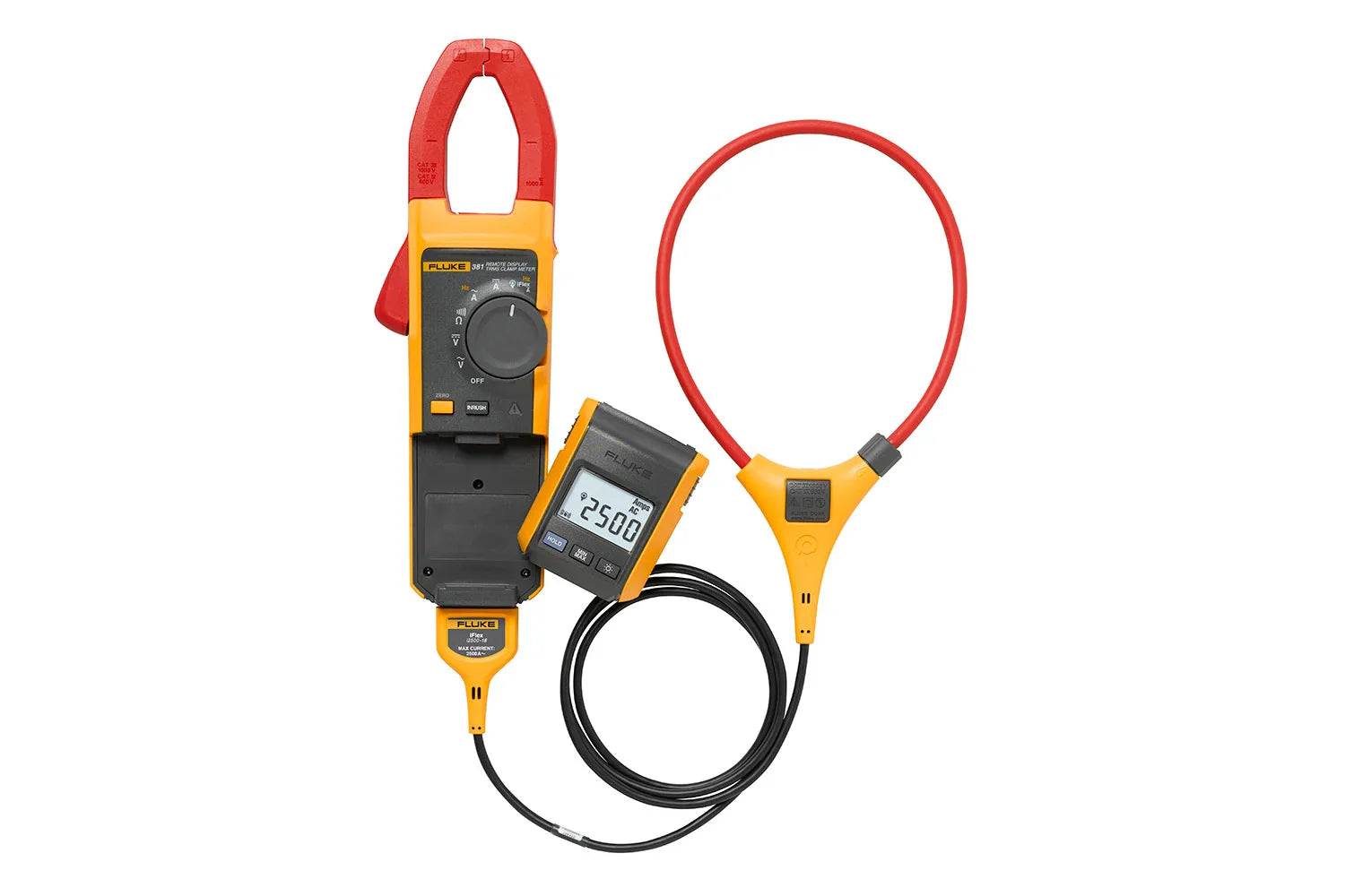 FLUKE-381 True RMS AC/DC Clamp Meter with iFlex