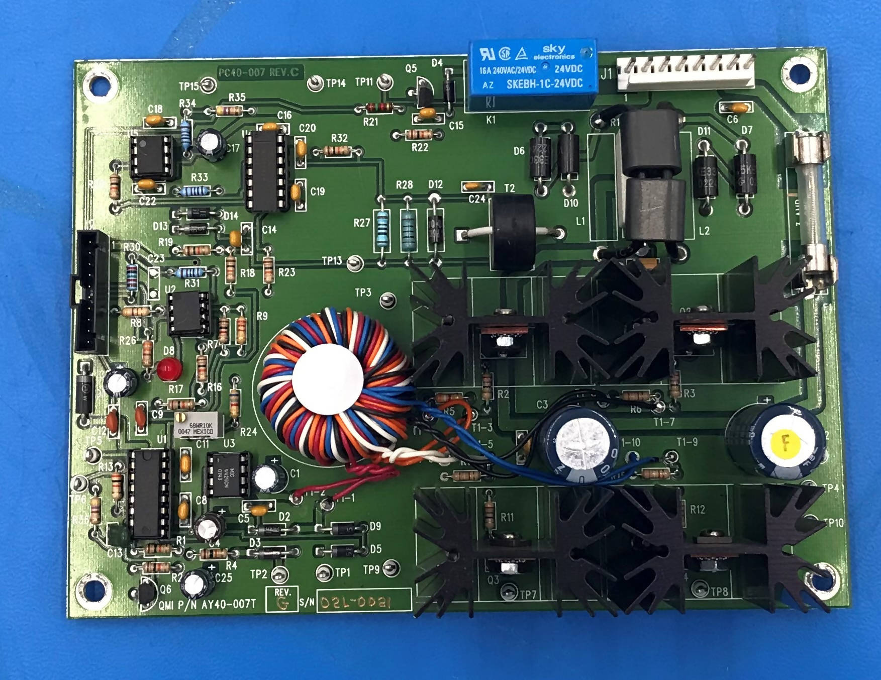 Filament Control Board ( AY40-007T Rev G & H Quantum
