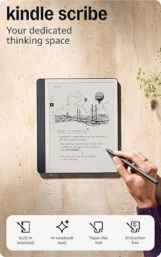 Amazon Kindle Scribe (32GB - Your notes, documents and books, all in