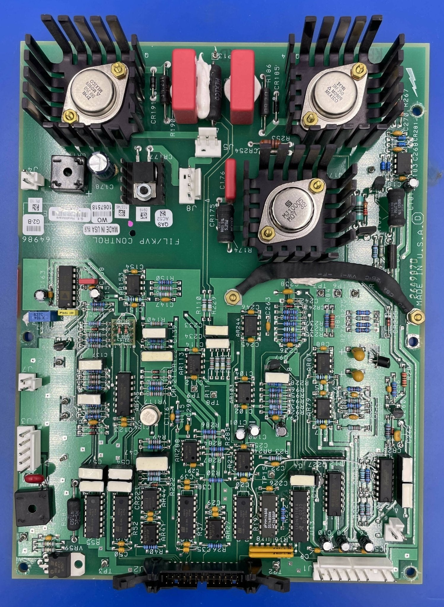 FIL/KVP Control (46-264986 G2-B GE