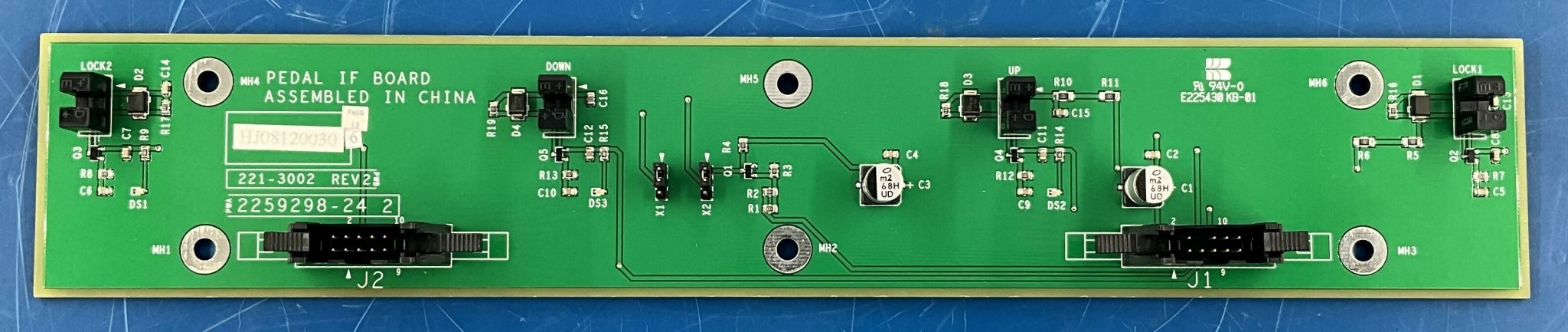 Film Changer Silhouette I/F Pedal Board (2259298-24 REV 2 GE