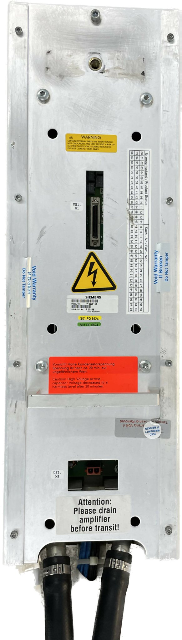 Final Stage 059 Gradient AMPLIFIER (5938142 SIEMENS