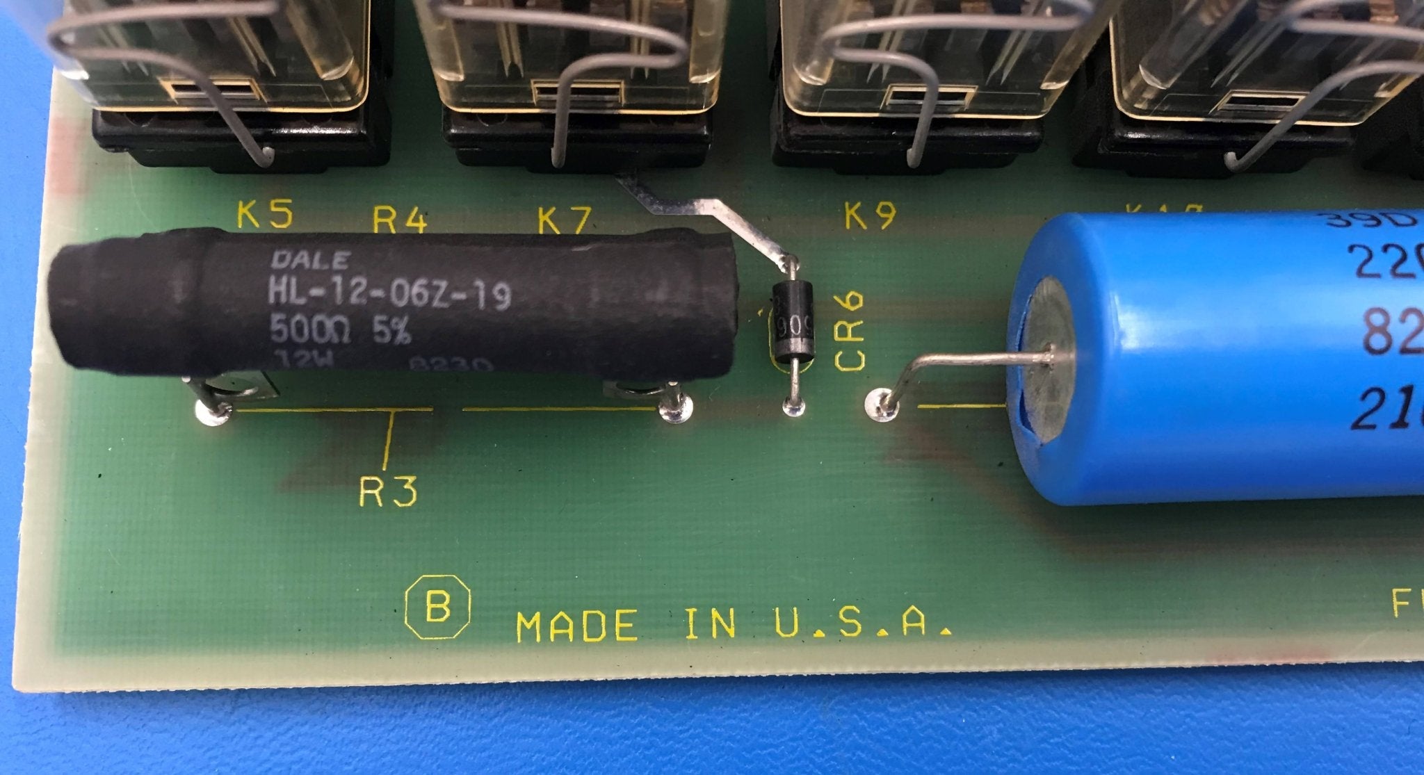 FL/VTR/DYN REL LOGIC X (46-225766 G1 A GE Advantx