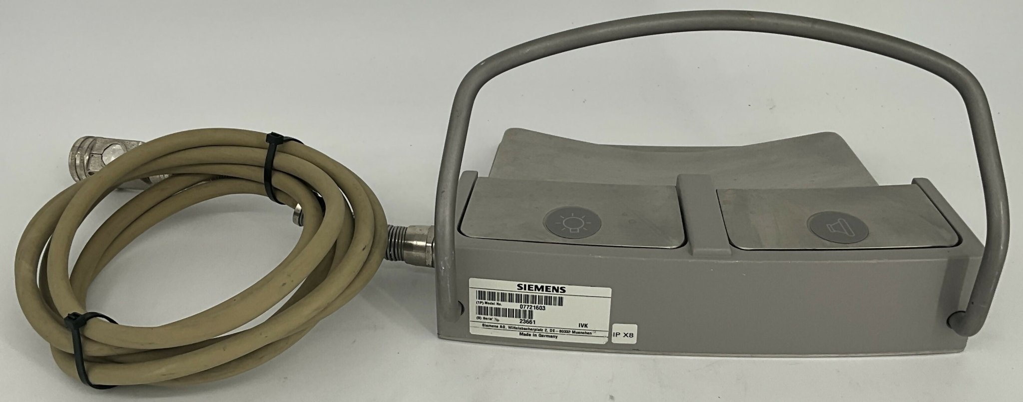 Foot Switch Mono Plug_In (7721603/07721603) Siemens
