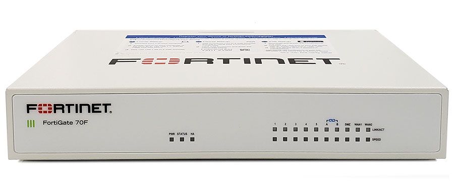 Fortinet Fortigate 70F Next-Generation Firewall and SD-WAN Appliance (FG-70F)