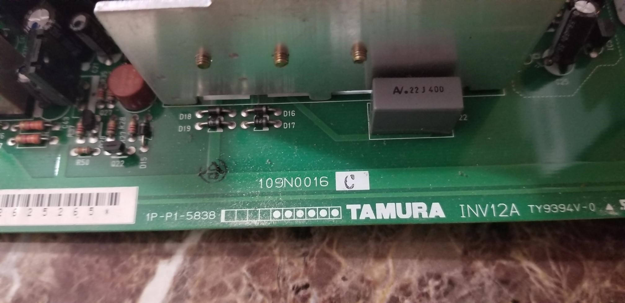 Fuji XG-1 CR Lamp Stabilizer Board (PN 109N0016)