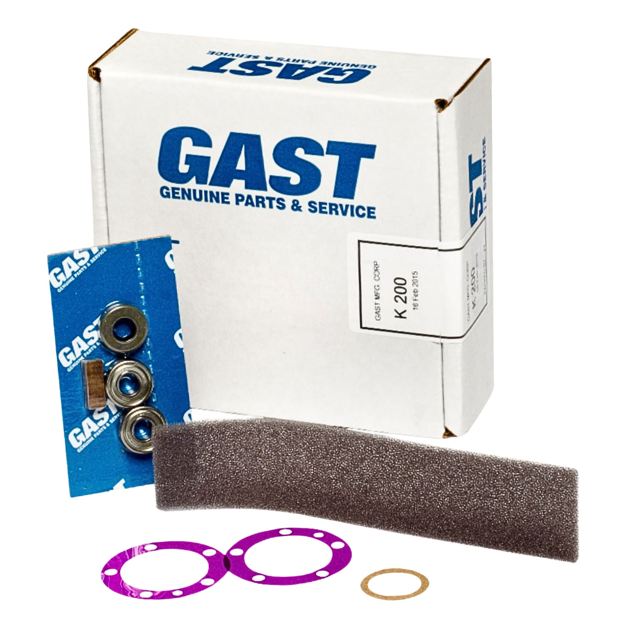 Gast | Kit-1AM Single Rot | K200