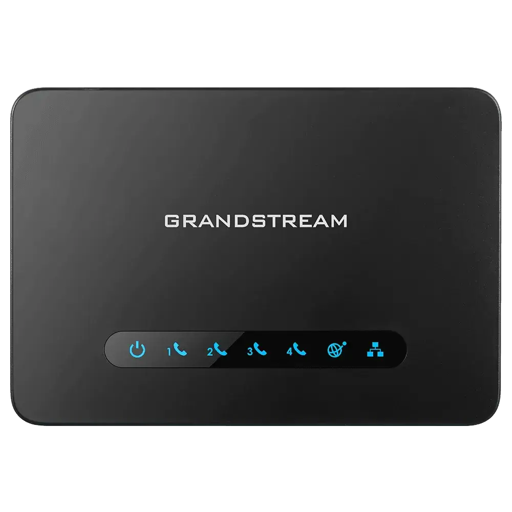 Grandstream HT814 V2 4-Port VoIP Gateway with 4 FXS Ports & Gigabit NAT Router - HT814V2 - New