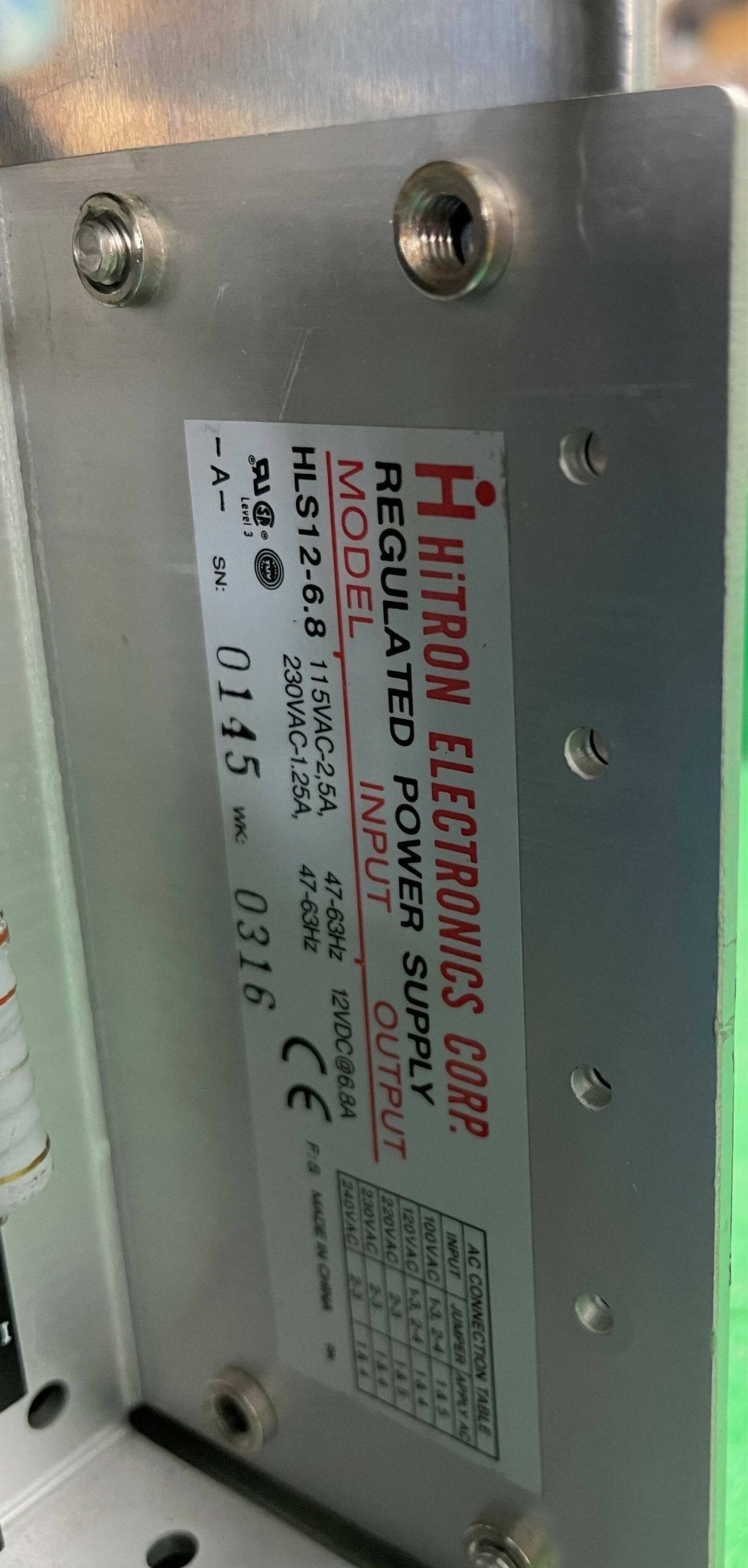 HLS12-6.8 POWER SUPPLY (4522 139 6123/45221396123 PHILIPS