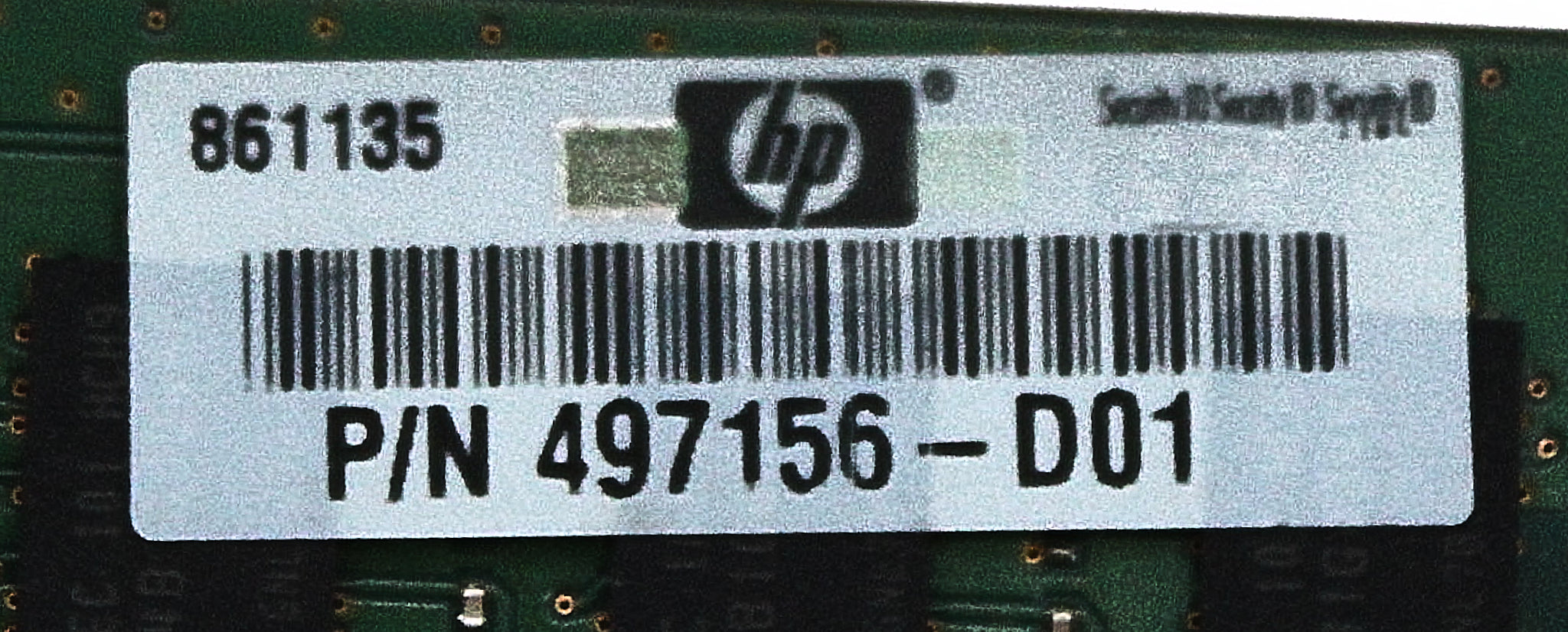 HP 497156-D01 1GB PC3-10600U DDR3-1333 1RX8 N-ECC