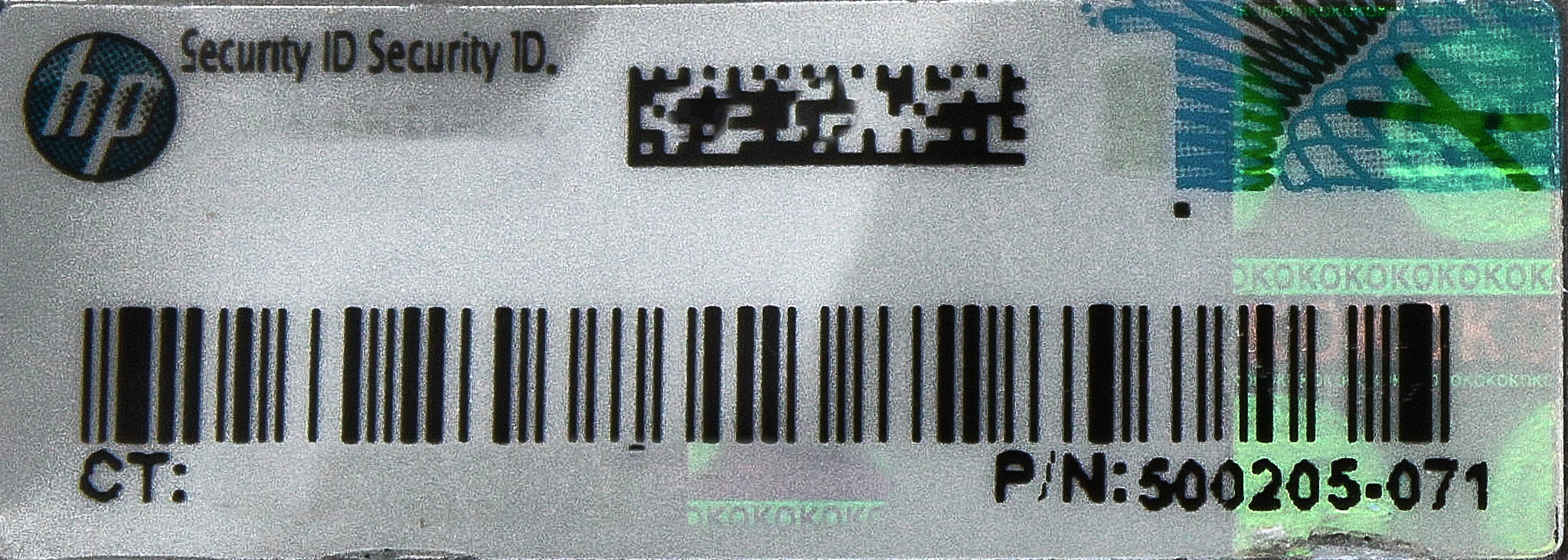 HP 500205-001 8GB PC3-10600R DDR3-1333 2RX4 ECC
