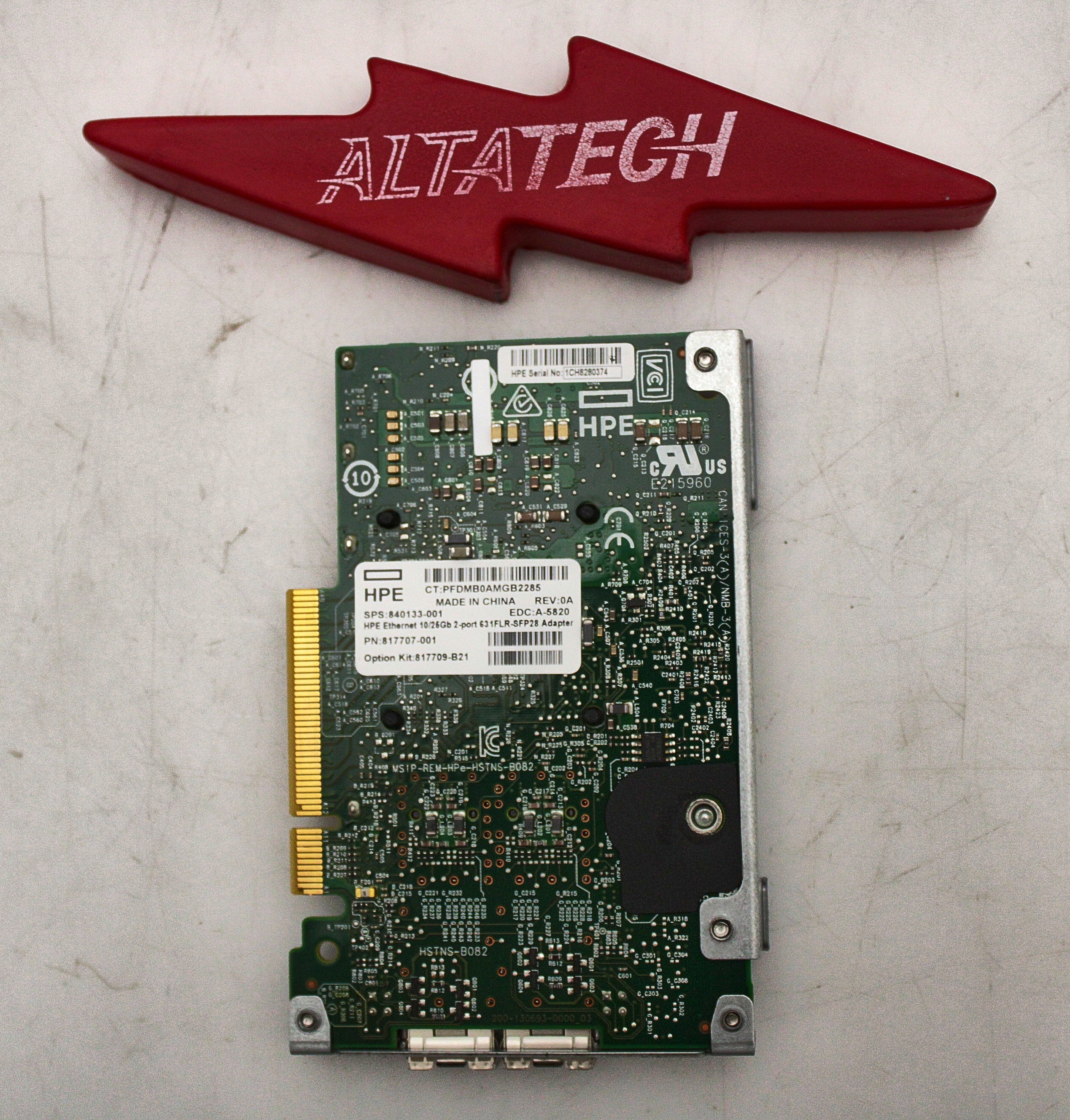 HP 817707-001 Ethernet 10/25GB 2-Port 631FLR Adapter